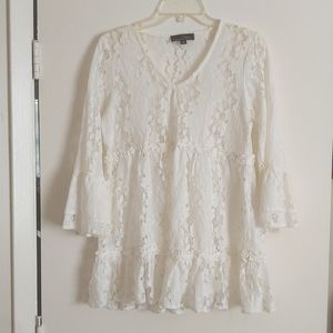 Decorative lace shirt!